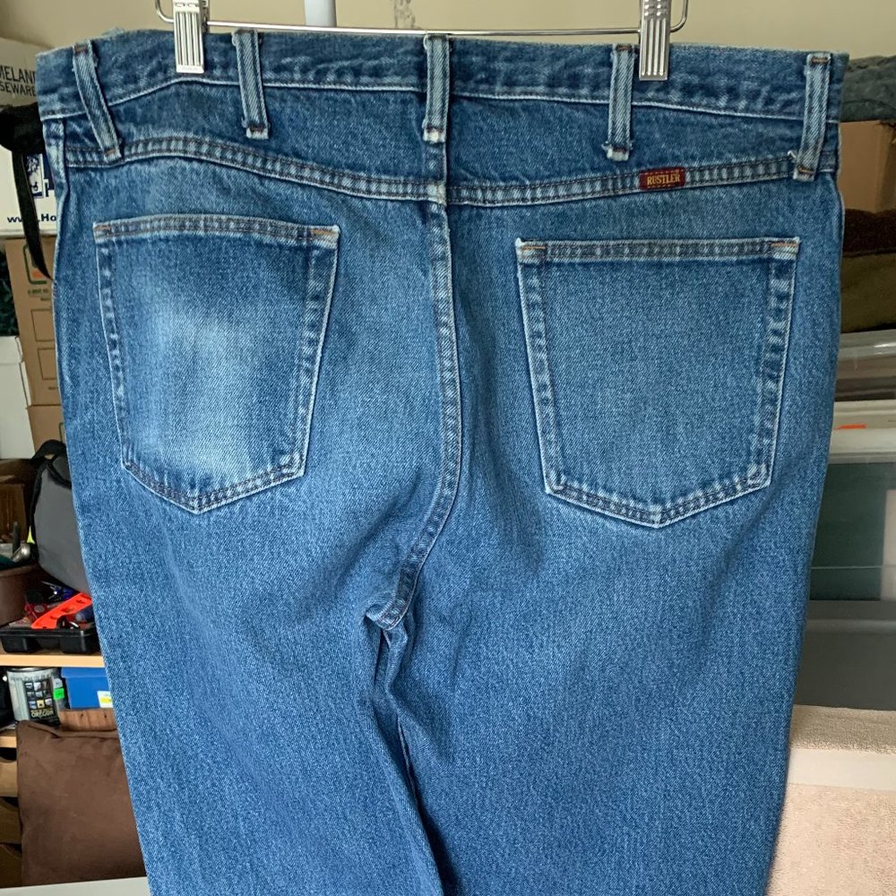 Rustler Blue Jeans - Picture 3 of 6